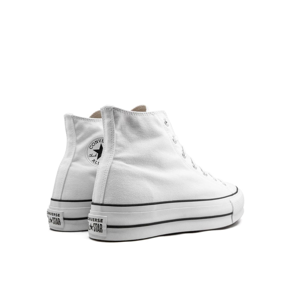 Converse Pale Platform Lift High Top Trainers