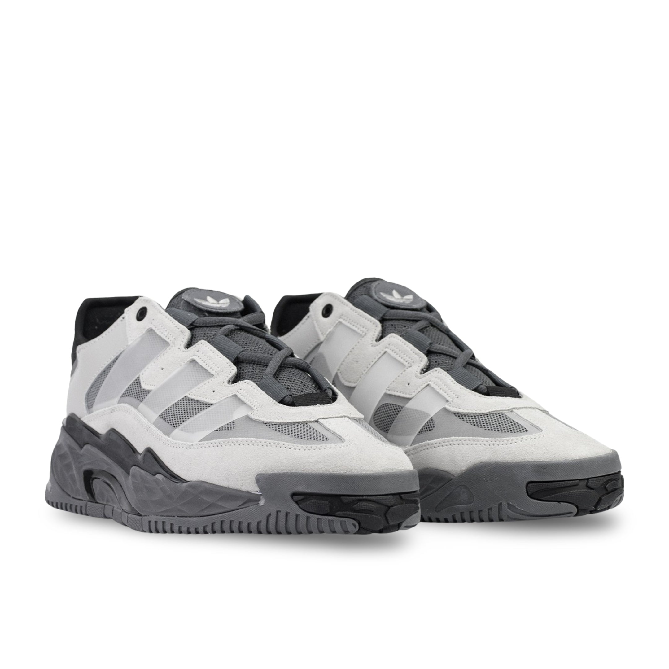 adidas originals Niteball 'Light Gray Dark Gray Black'