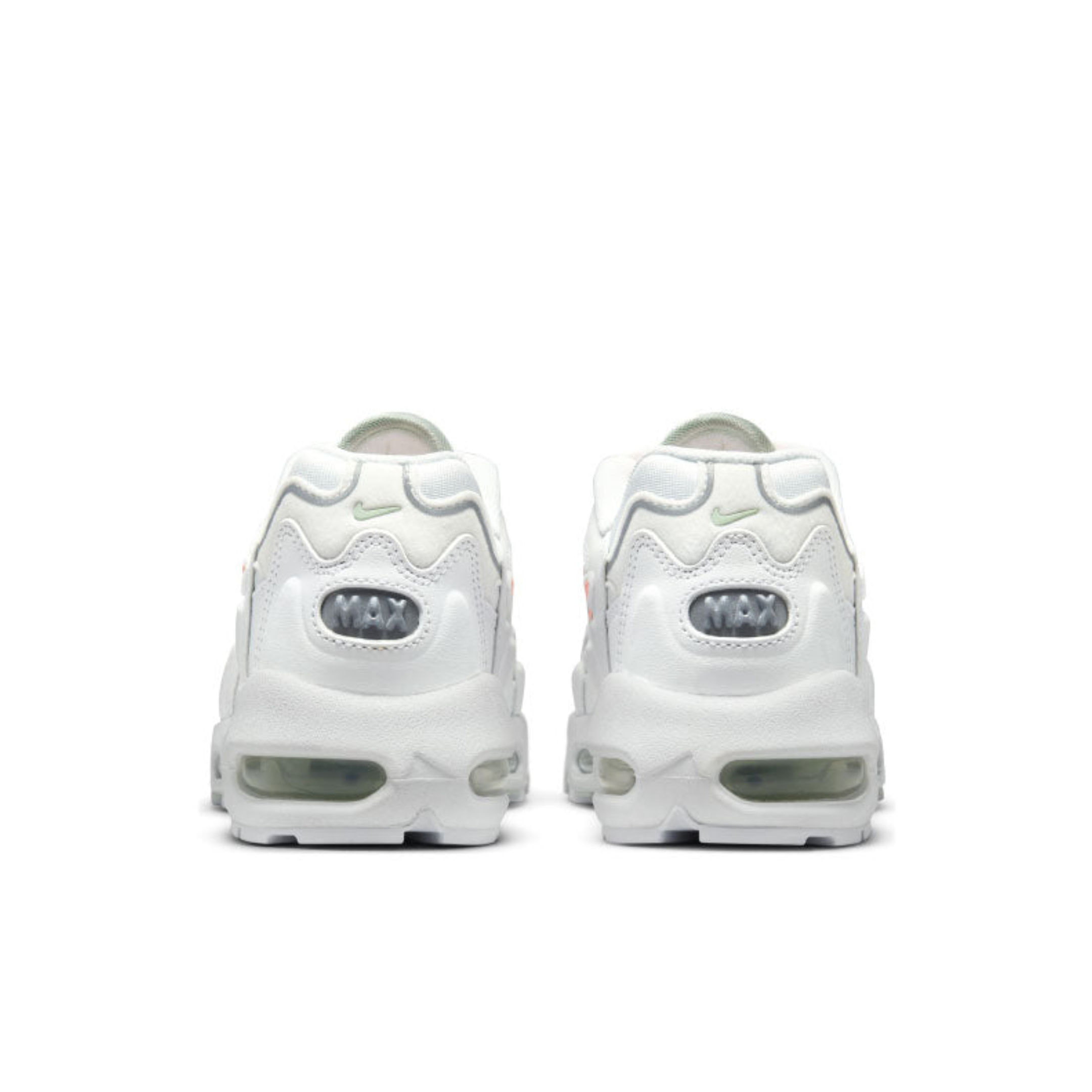 NIKE AIR MAX 96 2 WHITE BRIGHT MANGO WOMENS