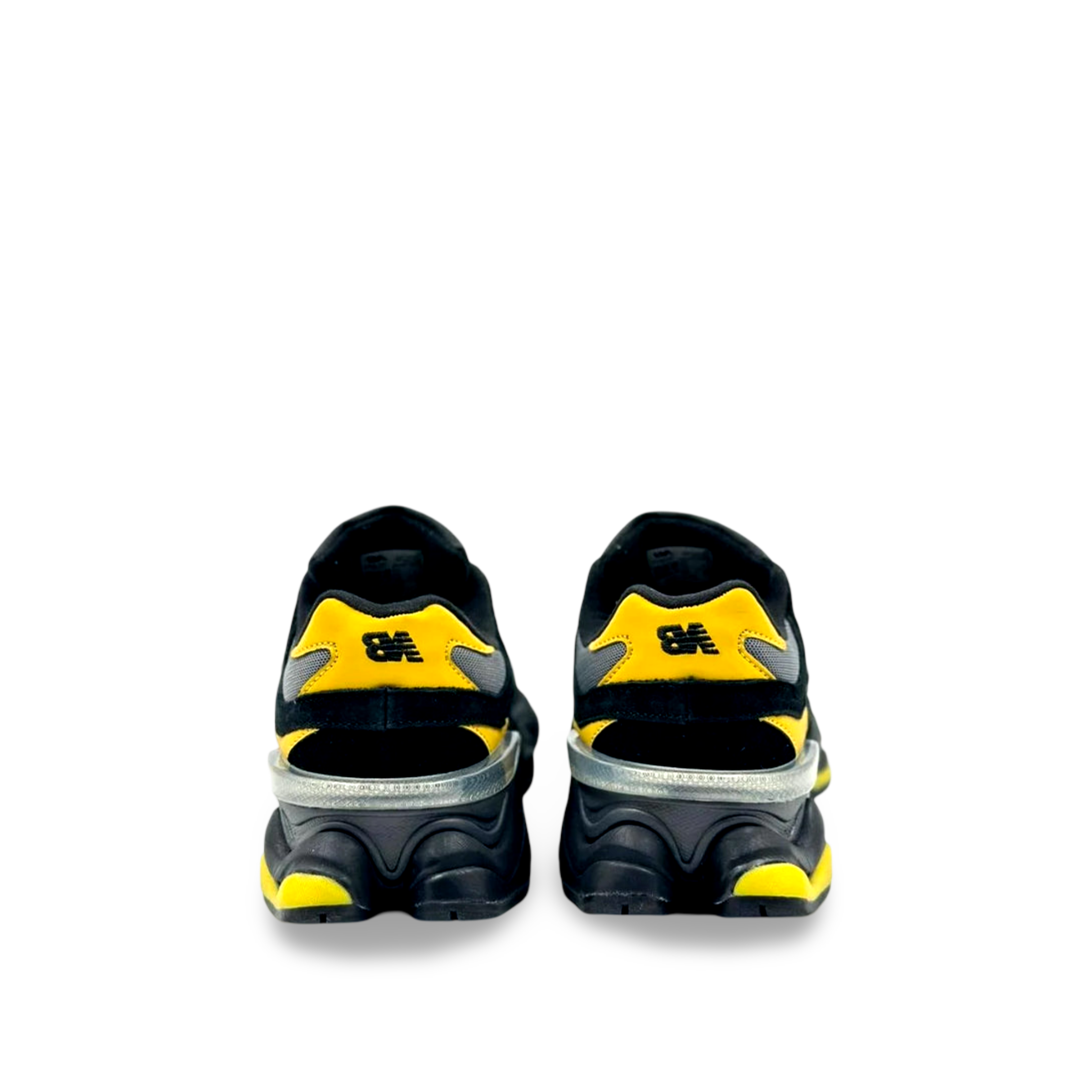 Kids New Balance 9060 Suede 'Yellow Black'